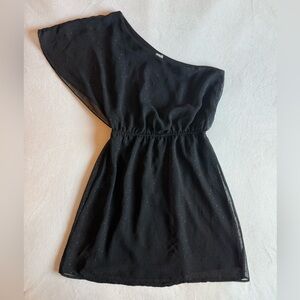 Black One Shoulder Dress
